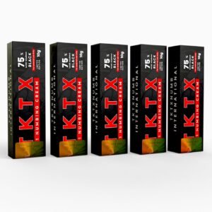 TKTX Numbing Cream Black 75% | (5 Pack) £45.85