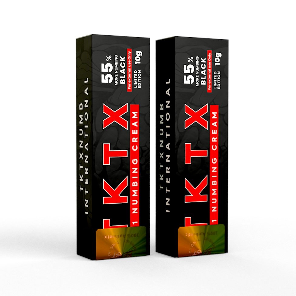 TKTX Numbing Cream Black 55% (2 Pack) - £22.95