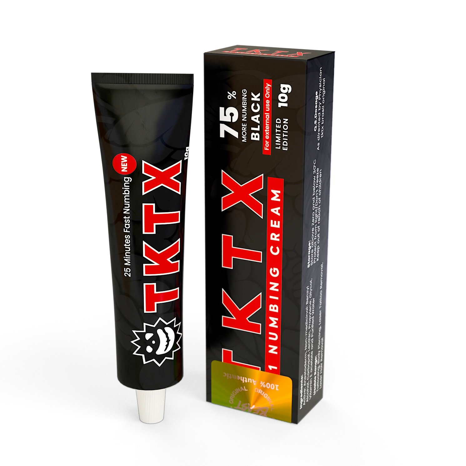 TKTX Numbing Cream Black 75% - £14.85