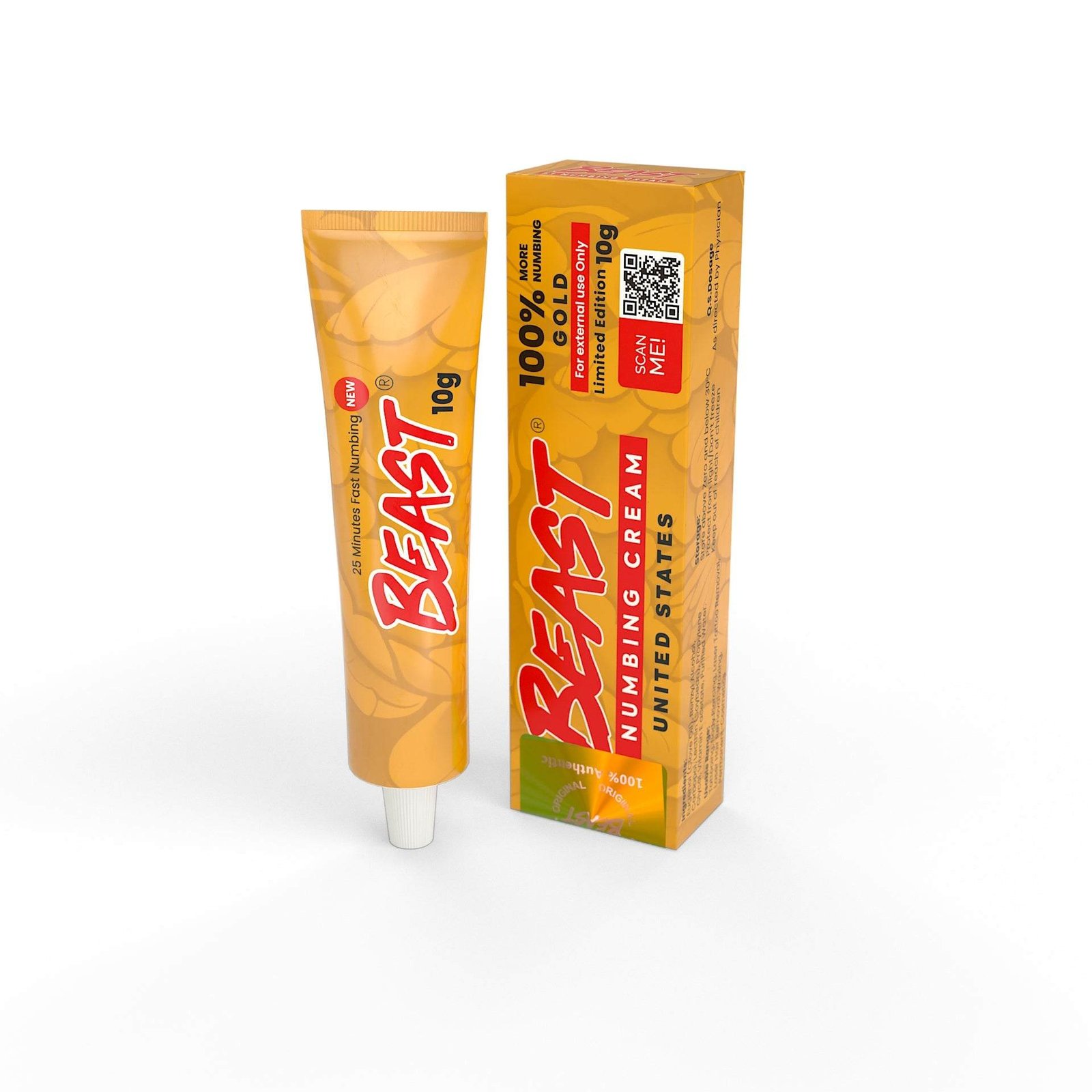BEAST Numbing Cream Gold 100% - £15.85 - Image 2
